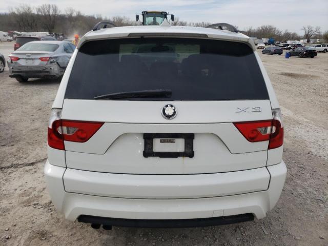 WBXPA934X6WD33543 - 2006 BMW X3 3.0I WHITE photo 6