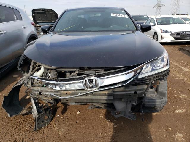 1HGCR2F50GA017615 - 2016 HONDA ACCORD SPORT BLACK photo 5