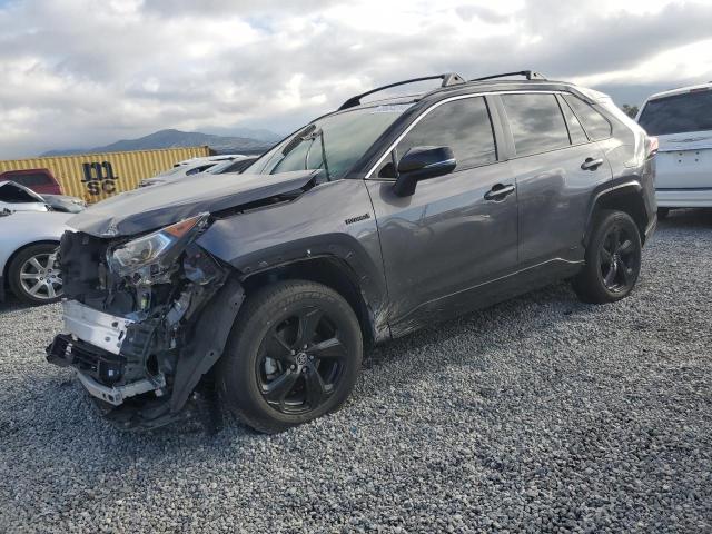 JTME6RFV1MJ009754 - 2021 TOYOTA RAV4 XSE GRAY photo 1