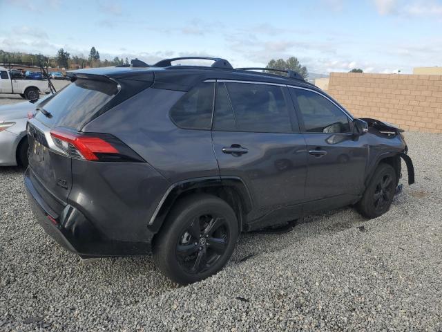 JTME6RFV1MJ009754 - 2021 TOYOTA RAV4 XSE GRAY photo 3