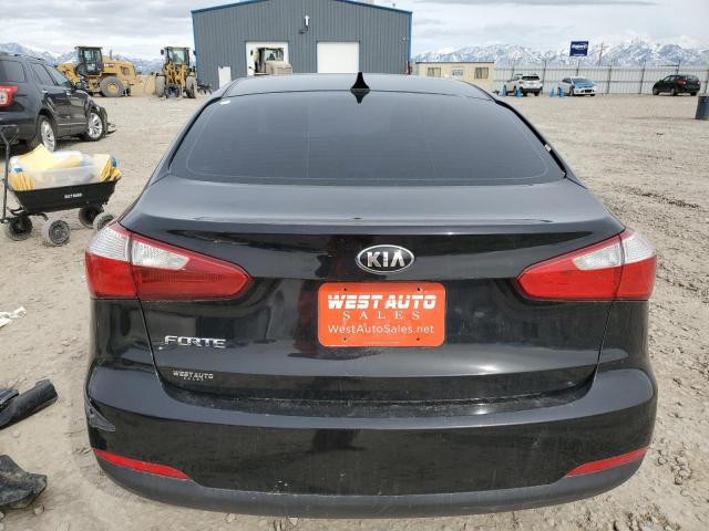 KNAFK4A61G5559775 - 2016 KIA FORTE LX BLACK photo 6