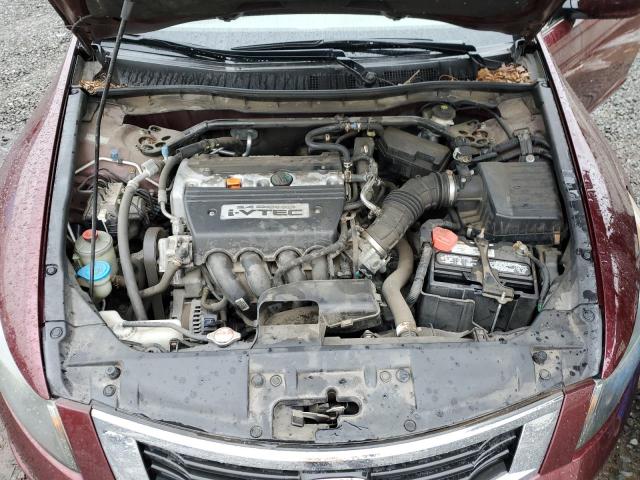 1HGCP26718A135519 - 2008 HONDA ACCORD EX MAROON photo 11