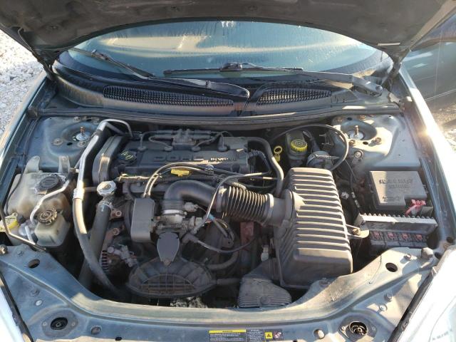 1C3EL46X45N665801 - 2005 CHRYSLER SEBRING TEAL photo 11