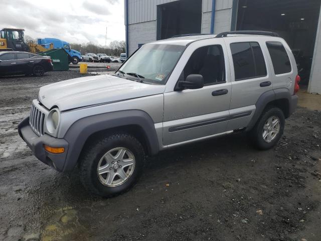 1J4GL48K53W649906 - 2003 JEEP LIBERTY SPORT SILVER photo 1