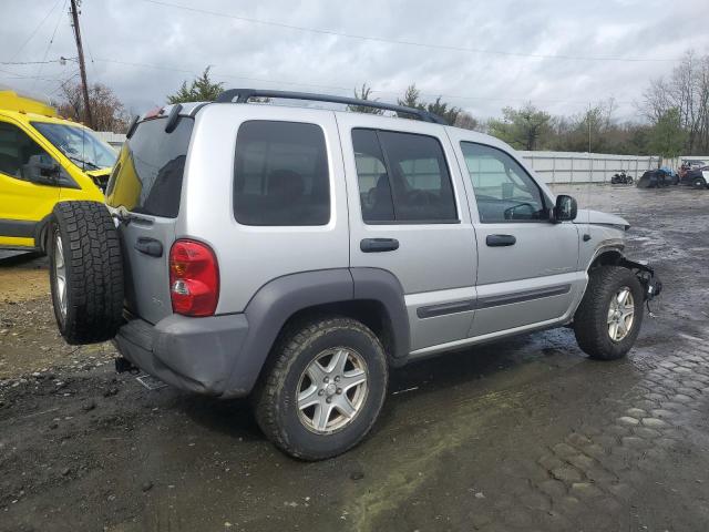 1J4GL48K53W649906 - 2003 JEEP LIBERTY SPORT SILVER photo 3