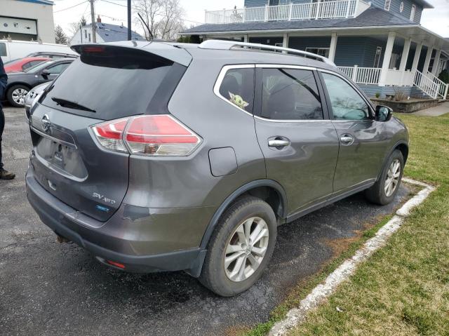 5N1AT2MV1EC775910 - 2014 NISSAN ROGUE S GRAY photo 4