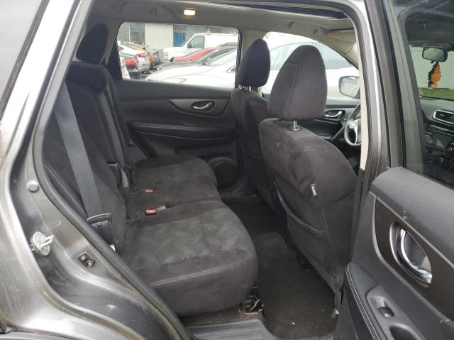 5N1AT2MV1EC775910 - 2014 NISSAN ROGUE S GRAY photo 6