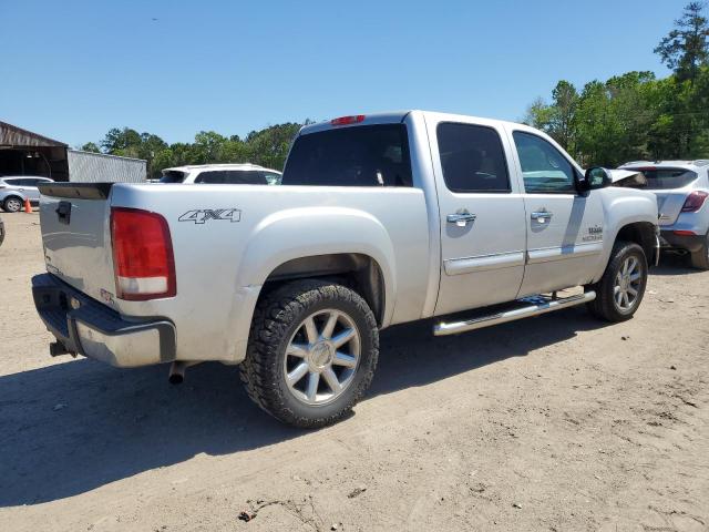 3GTRKVE30AG126504 - 2010 GMC SIERRA K1500 SLE SILVER photo 3