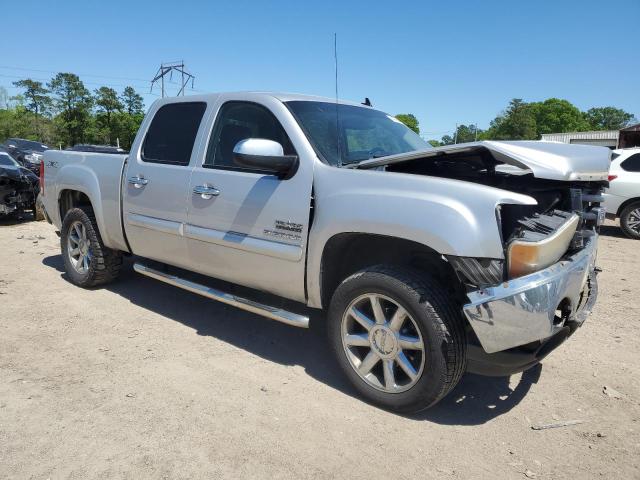 3GTRKVE30AG126504 - 2010 GMC SIERRA K1500 SLE SILVER photo 4