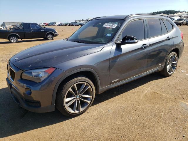 WBAVM1C58EVW48538 - 2014 BMW X1 SDRIVE28I GRAY photo 1