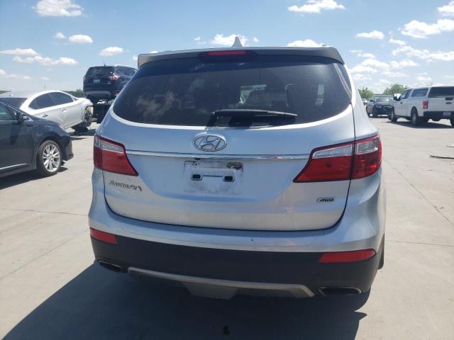 KM8SNDHFXEU071406 - 2014 HYUNDAI SANTA FE GLS SILVER photo 6