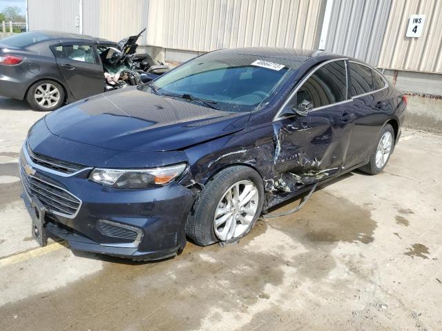 1G1ZE5ST7HF231640 - 2017 CHEVROLET MALIBU LT BLUE photo 1