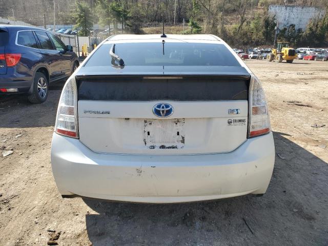 JTDKN3DU4A0118613 - 2010 TOYOTA PRIUS WHITE photo 6