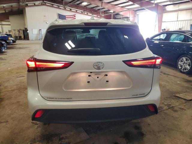 5TDHZRBH8NS583759 - 2022 TOYOTA HIGHLANDER XLE 白色 照片 6