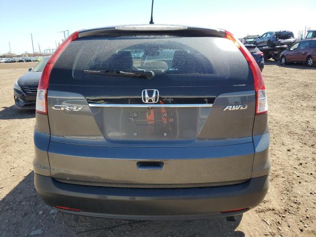 5J6RM4H33DL064064 - 2013 HONDA CR-V LX GRAY photo 6