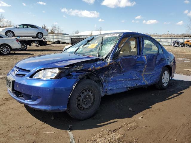 1HGES16324L024457 - 2004 HONDA CIVIC DX VP Mavi foto 1
