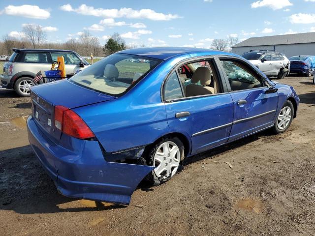 1HGES16324L024457 - 2004 HONDA CIVIC DX VP Mavi foto 3