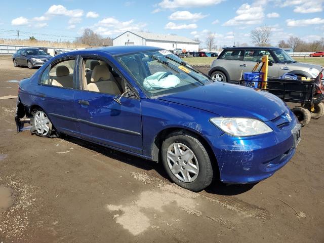 1HGES16324L024457 - 2004 HONDA CIVIC DX VP Mavi foto 4