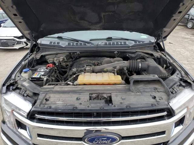 1FTEW1EB5JFA66045 - 2018 FORD F150 SUPERCREW GRAY photo 11