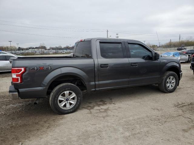 1FTEW1EB5JFA66045 - 2018 FORD F150 SUPERCREW GRAY photo 3