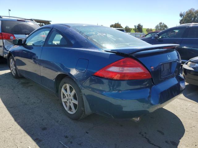 1HGCM82643A024951 - 2003 HONDA ACCORD EX BLUE photo 2