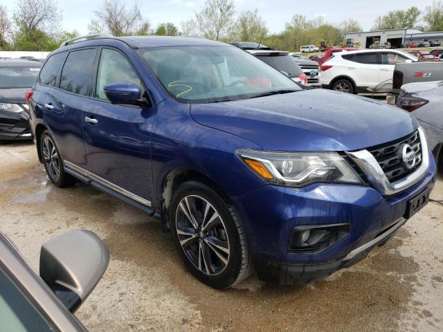 5N1DR2MM6HC627016 - 2017 NISSAN PATHFINDER S 蓝色 照片 4