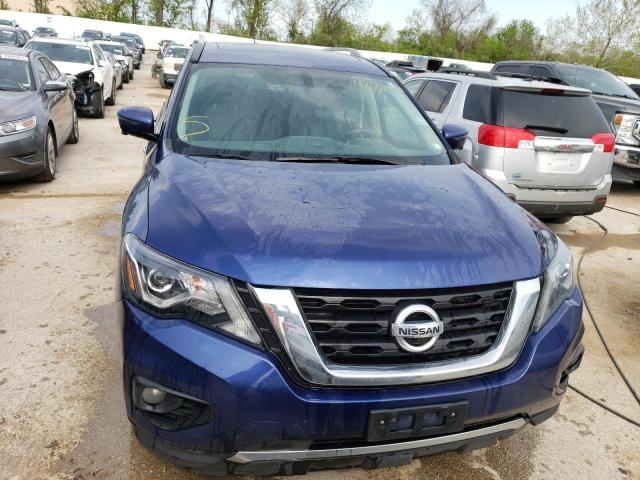 5N1DR2MM6HC627016 - 2017 NISSAN PATHFINDER S 蓝色 照片 5