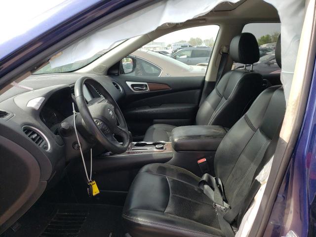 5N1DR2MM6HC627016 - 2017 NISSAN PATHFINDER S 蓝色 照片 7