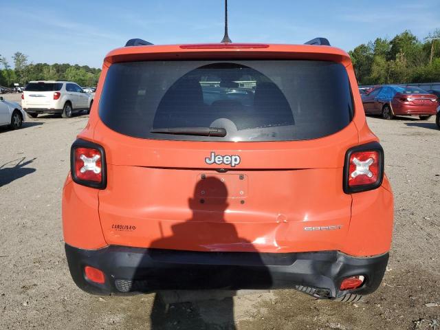 ZACCJAAB5HPE53262 - 2017 JEEP RENEGADE SPORT ORANGE photo 6