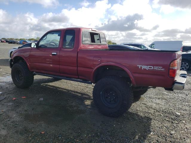 4TAWN74N9XZ503201 - 1999 TOYOTA TACOMA XTRACAB LIMITED BURGUNDY photo 2