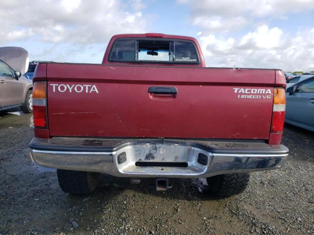 4TAWN74N9XZ503201 - 1999 TOYOTA TACOMA XTRACAB LIMITED BURGUNDY photo 6