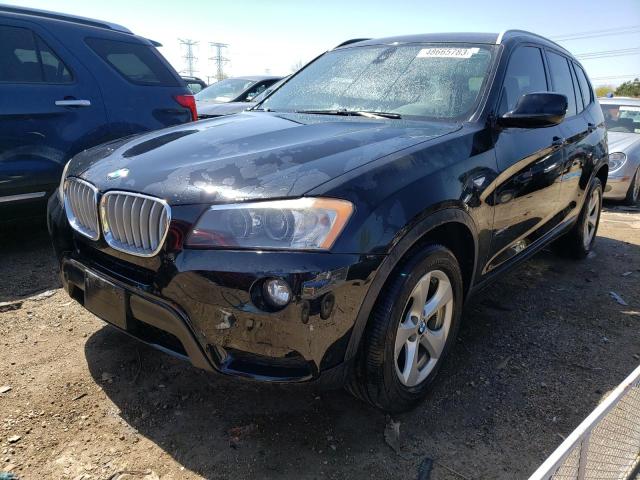 5UXWX5C5XBL701610 - 2011 BMW X3 XDRIVE28I BLACK photo 1