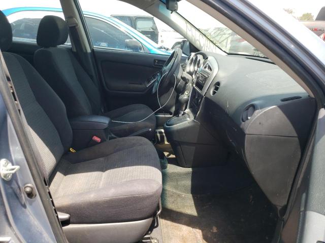 2T1KR32E35C332682 - 2005 TOYOTA COROLLA MA XR BLUE photo 5