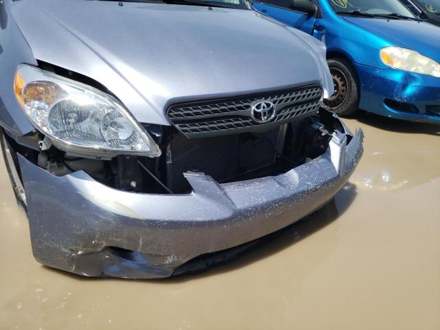 2T1KR32E35C332682 - 2005 TOYOTA COROLLA MA XR BLUE photo 9