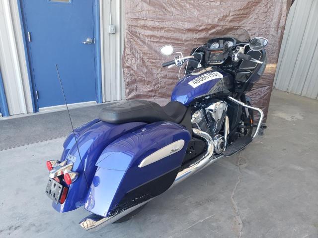56KLCARR7N3406501 - 2022 INDIAN MOTORCYCLE CO. CHALLENGER LIMITED BLUE photo 4