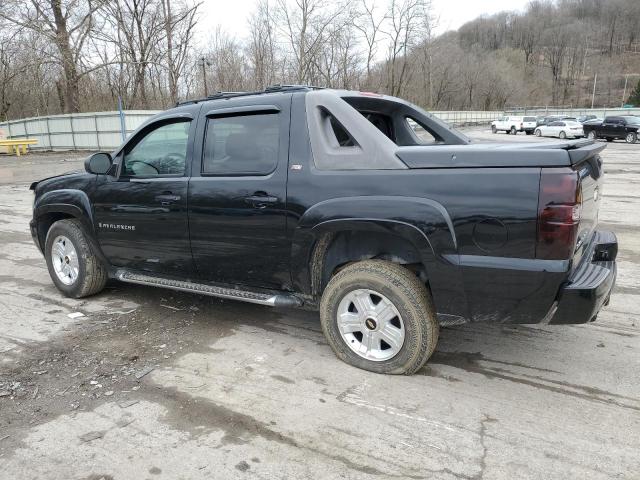 3GNFK22019G160837 - 2009 CHEVROLET AVALANCHE K1500 LT BLACK photo 2