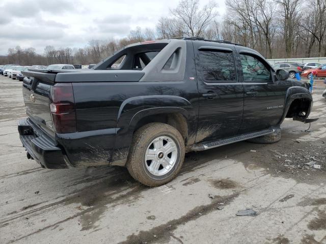 3GNFK22019G160837 - 2009 CHEVROLET AVALANCHE K1500 LT BLACK photo 3