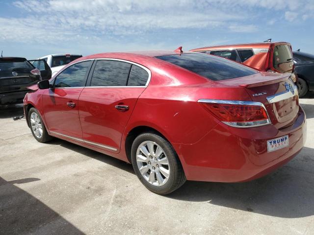 1G4GC5ER3DF122537 - 2013 BUICK LACROSSE RED photo 2