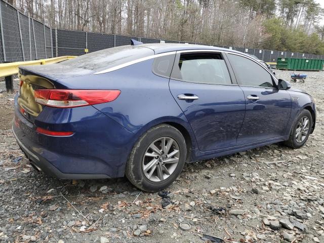 5XXGT4L31KG283321 - 2019 KIA OPTIMA LX BLUE photo 3