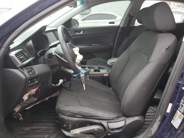 5XXGT4L31KG283321 - 2019 KIA OPTIMA LX BLUE photo 7