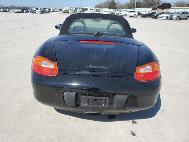 WP0CA2980WU622565 - 1998 PORSCHE BOXSTER BLACK photo 6