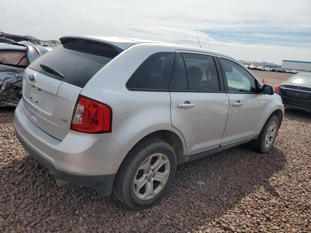 2FMDK3JC1DBE26379 - 2013 FORD EDGE SEL SILVER photo 3