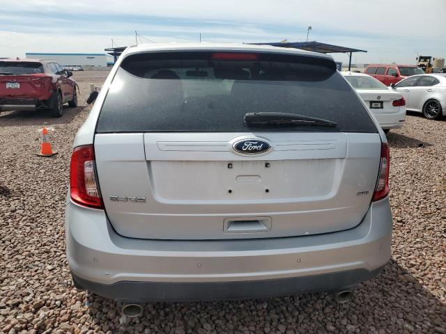 2FMDK3JC1DBE26379 - 2013 FORD EDGE SEL SILVER photo 6