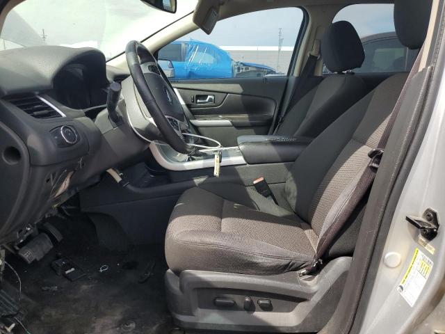 2FMDK3JC1DBE26379 - 2013 FORD EDGE SEL SILVER photo 7