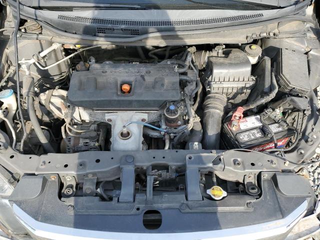 2HGFB2F93CH580397 - 2012 HONDA CIVIC EXL GRAY photo 11