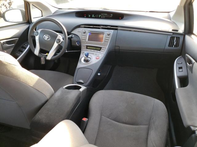 JTDKN3DU0F1900604 - 2015 TOYOTA PRIUS GREEN photo 8