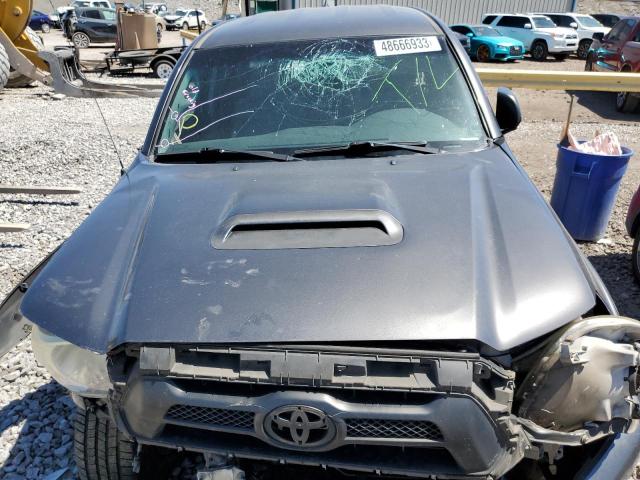 5TFJU4GN8CX018436 - 2012 TOYOTA TACOMA DOUBLE CAB PRERUNNER GRAY photo 11