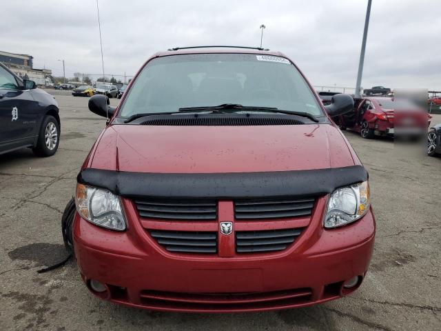 2D4GP44L16R699971 - 2006 DODGE GRAND CARA SXT RED photo 5