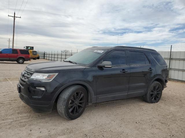 1FM5K7D80KGA27987 - 2019 FORD EXPLORER XLT GRAY photo 1