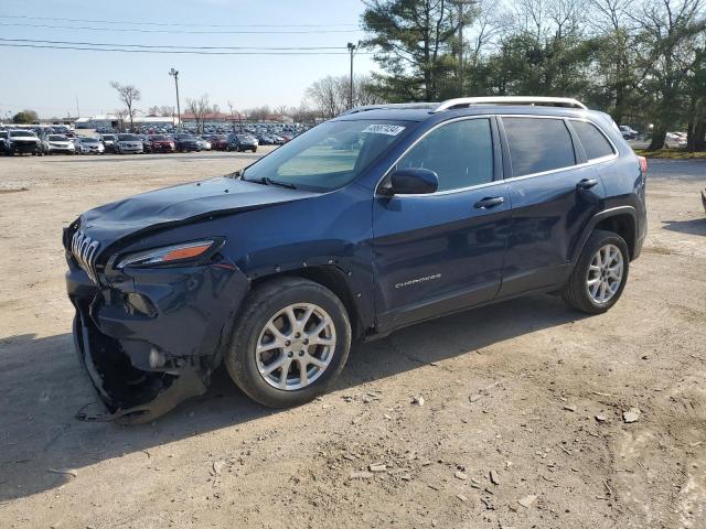 1C4PJLCB2JD538655 - 2018 JEEP CHEROKEE LATITUDE BLUE photo 1